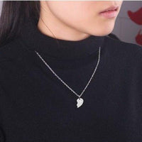 Collier Couple Coeur Séparable