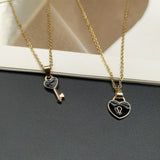 Collier Couple Couleur Or