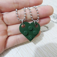 collier lego coeur