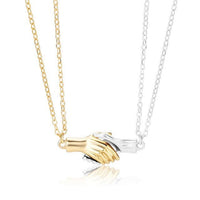Collier Couple Enlacé