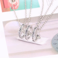collier pour trois meilleurs amies