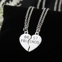 Collier d'Amitié Coeur Brisé