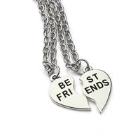 Collier d'Amitié Coeur Brisé