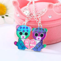 collier ourson fantaisie