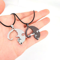 Collier d'Amitié pour 2 (Chat)