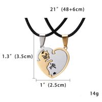 Collier d'Amitié pour 2 (Chat)
