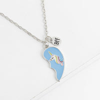 Collier d'Amitié pour 2 (Licorne)