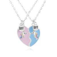 collier bff licorne