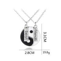 Collier d'Amitié pour 2 Yin Yang