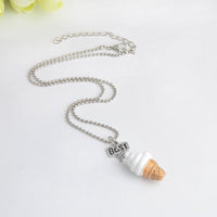 collier cornet glace