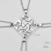 Collier d'Amitié pour 4 Personnes