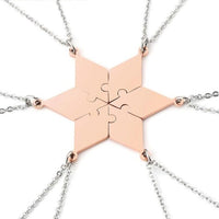 Collier d'Amitié pour 6 personnes (Personnalisé)
