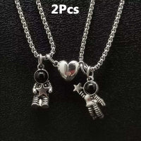 Collier Duo Couple Astronaute