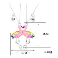Collier Flamant Rose BFF