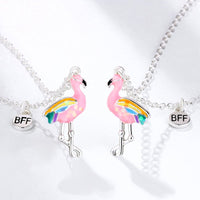 Collier Flamant Rose BFF