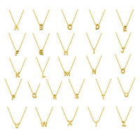pendentif initiale or