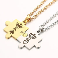Collier King Queen
