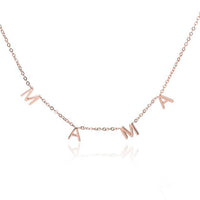 Collier Lettre Maman