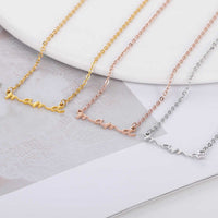 Collier Lettre Maman