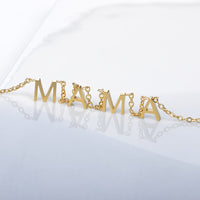 Collier Lettre Maman