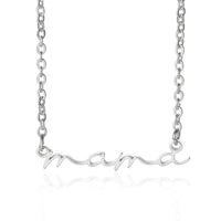 Collier Lettre Maman