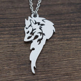Pendentif Loup Homme