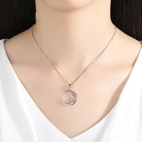 Collier Lune Soleil Amitié
