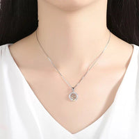 Collier Soleil Et Lune Pour Meilleure Amie - Acier Inoxydable, Longueur Ajustable - Cadeau Sœur, Mère, Couple - 5