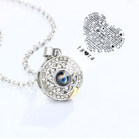 collier je t'aime 100 langues