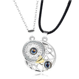 Collier Lune Soleil Couple