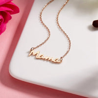 collier maman or rose