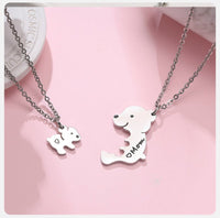 Collier femme ours