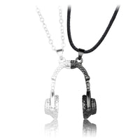Collier Musique Casque pour 2