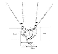 Collier Pendentif Coeur Partager