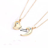 Collier pendentif aimant