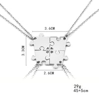 pendentif puzzle séparable