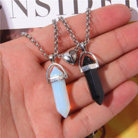 collier pierre à partager