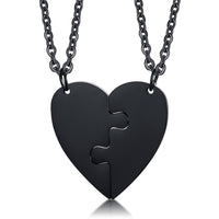 Collier Puzzle Coeur