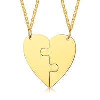 Collier Puzzle Coeur
