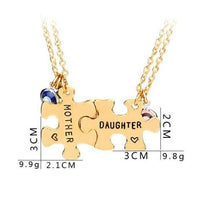 Collier Puzzle Famille (Mère Fille)