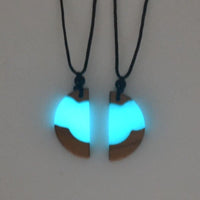 Collier Résine Couple