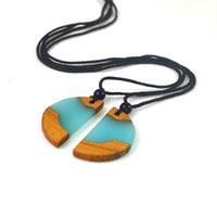 Collier Résine Couple