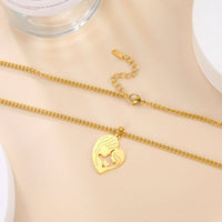 Collier Silhouette Maternelle