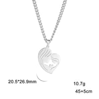 Collier Silhouette Maternelle
