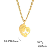 Collier Silhouette Maternelle