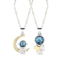 Collier Spationaute Couple