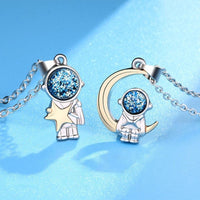 Collier Spationaute Couple