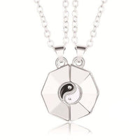 bijoux yin yang argent