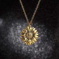 collier tournesol or