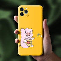 coque cochon silicone